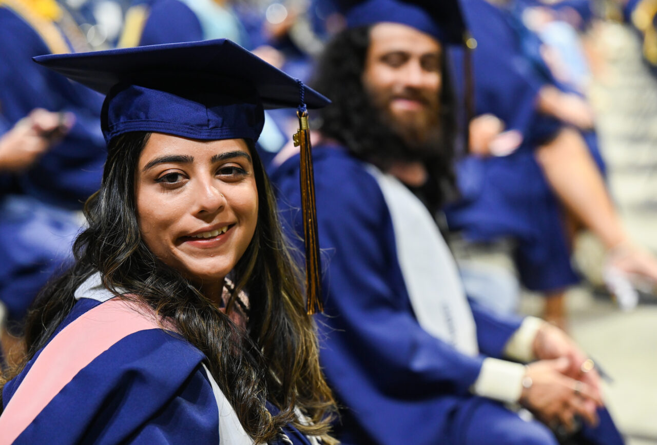 Graduate school graduation, Friday, May 6, 2022 in McKenzie Arena.