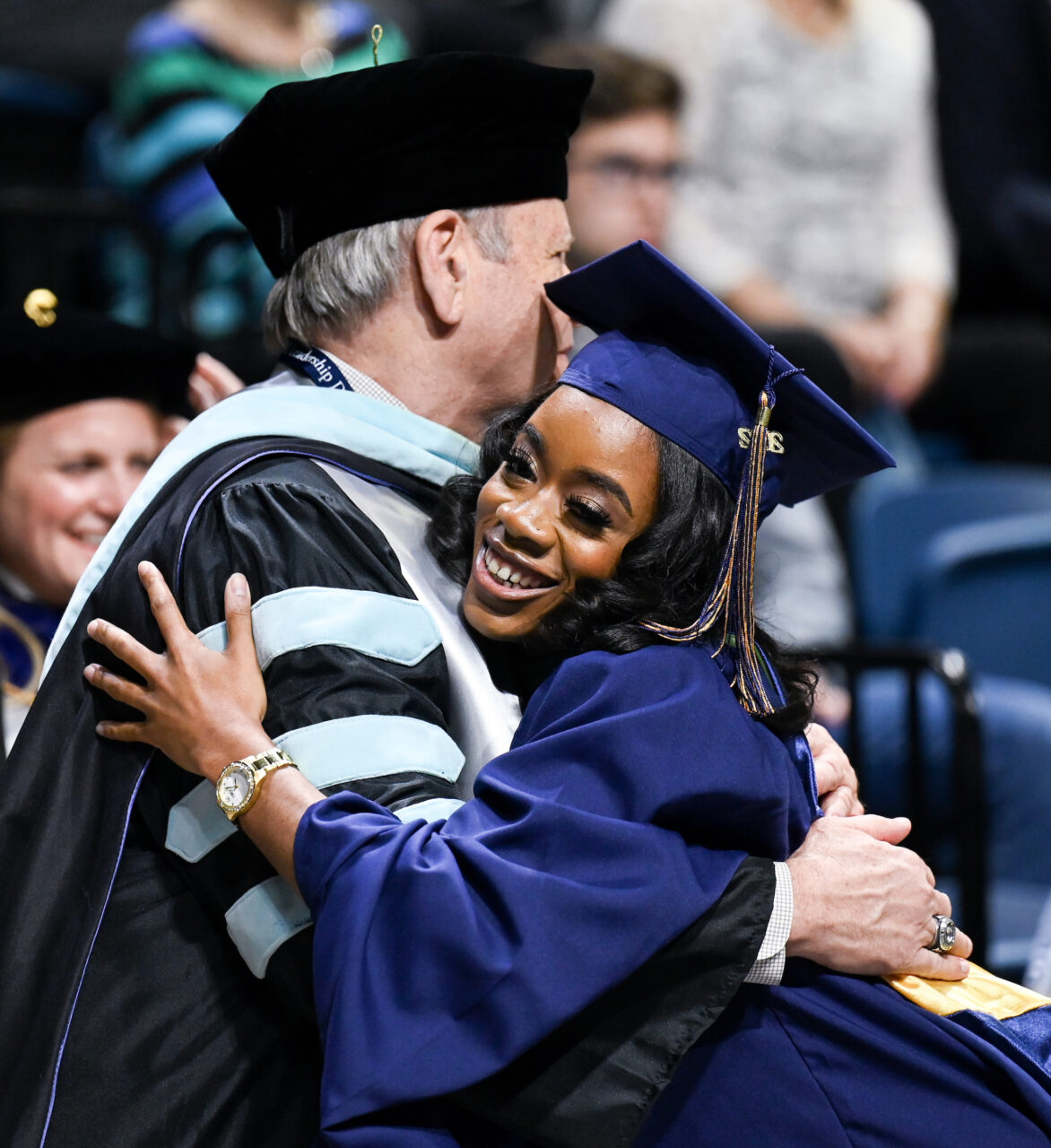 Graduate school graduation, Friday, May 6, 2022 in McKenzie Arena.