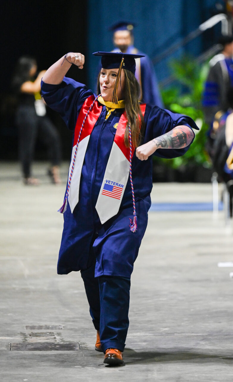 Graduate school graduation, Friday, May 6, 2022 in McKenzie Arena.