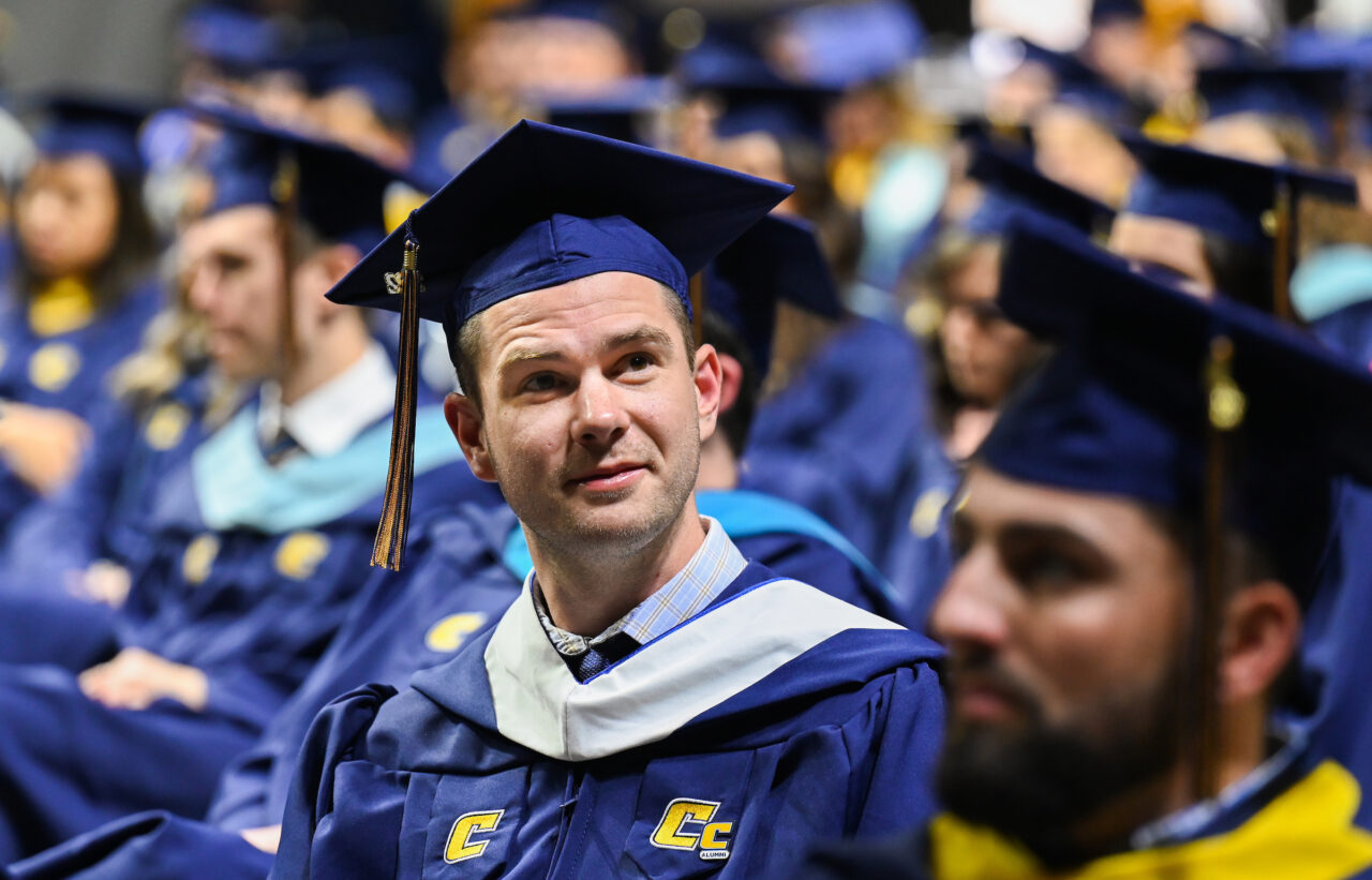 Graduate school graduation, Friday, May 6, 2022 in McKenzie Arena.