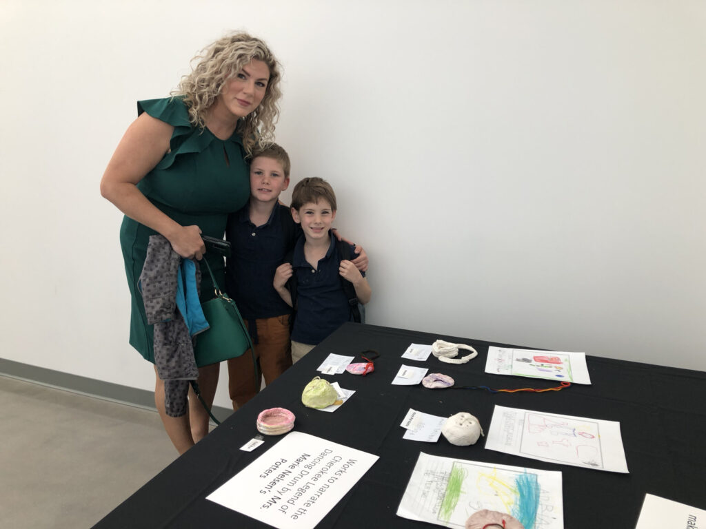 (From left) Jenna Vandergriend, Liam Smith and Leo Smith