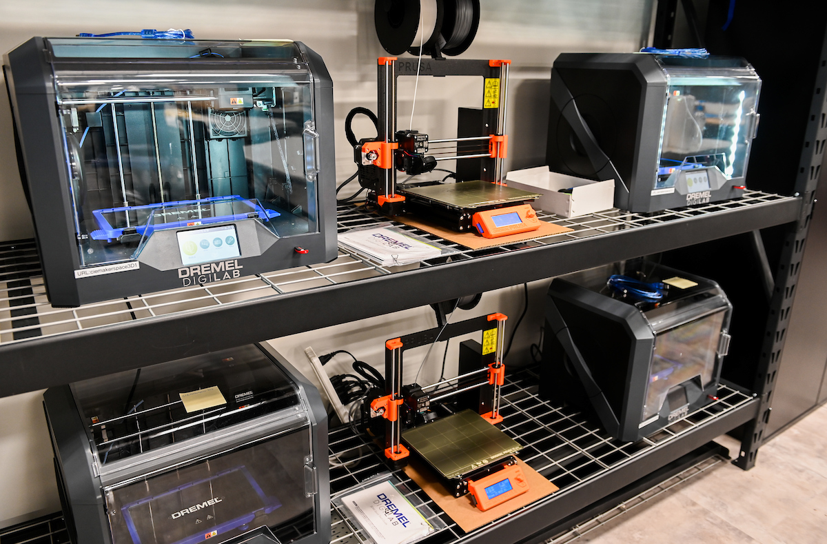 Equipment in the Hatch It! Lab