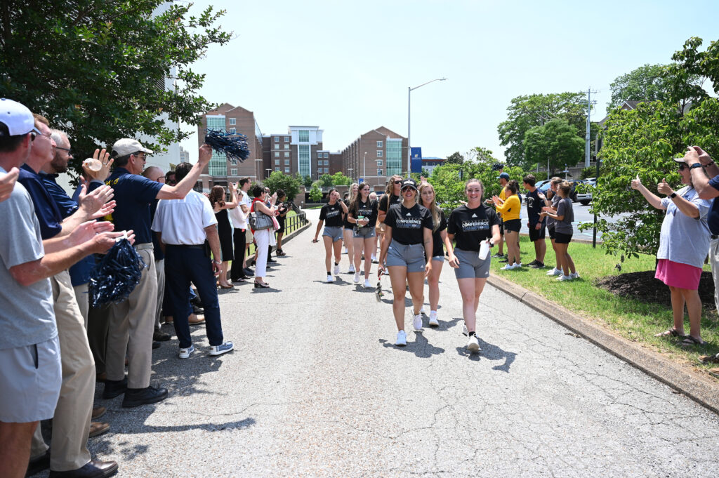 The Chattanooga Mocs softball team leaves Wednesday, May 18, for Tuscaloosa, Alabama, where they will play in the NCAA Tournament. Photos by Angela Foster.