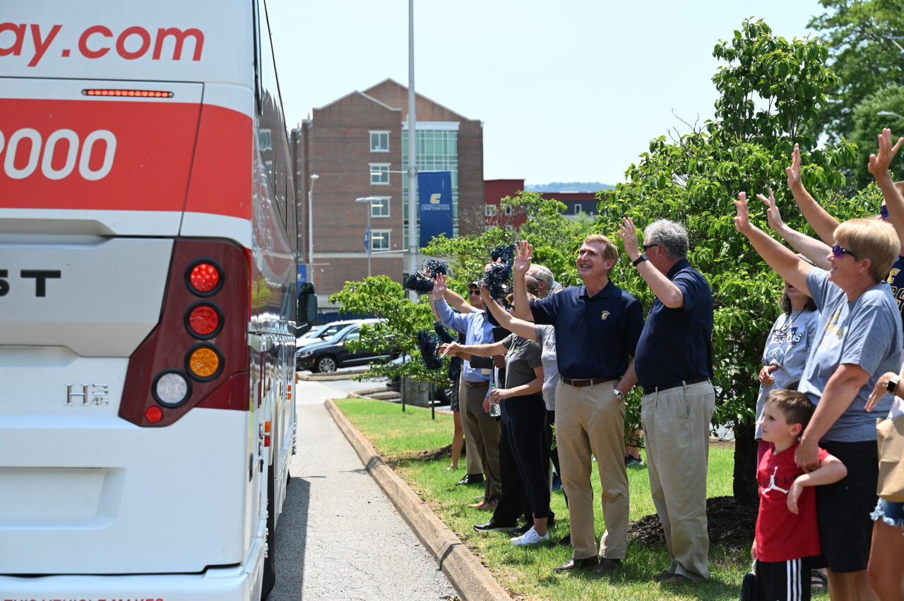 The Chattanooga Mocs softball team leaves Wednesday, May 18, 2022 for Tuscaloosa, Ala., where they will play in the NCAA Tournament.