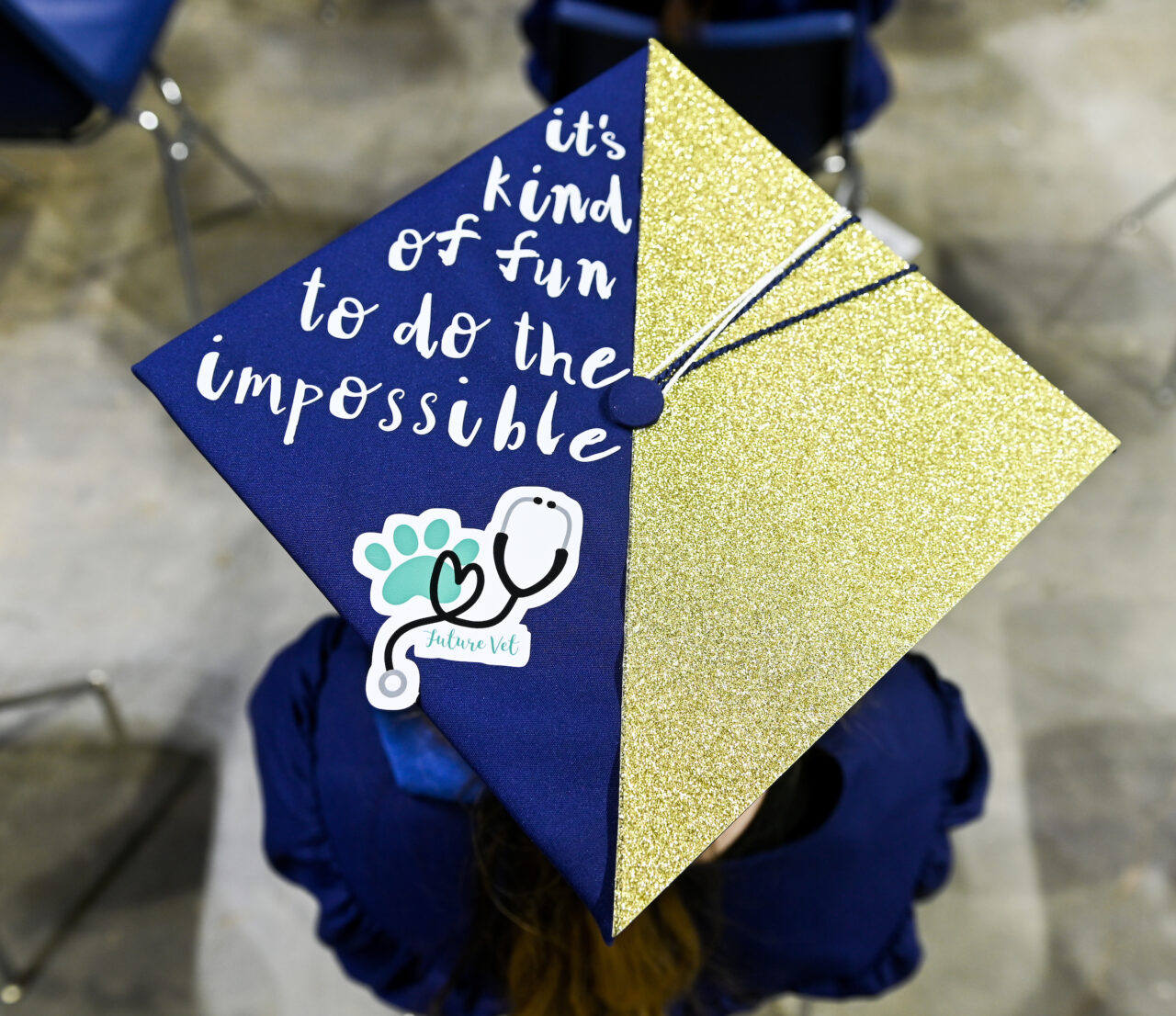 Undergrad graduation, ceremony 1 of 4, Friday, May 6, 2022 in McKenzie Arena.