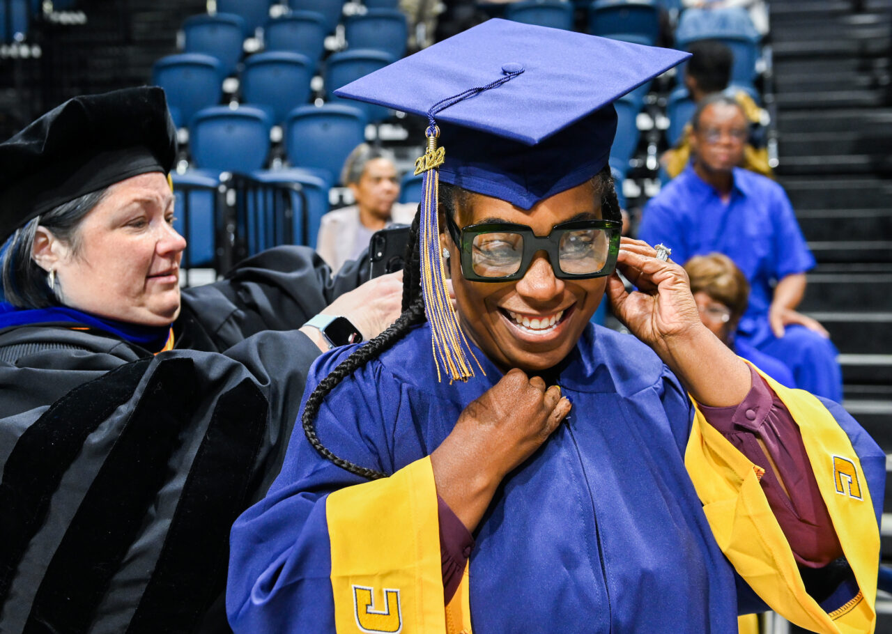 Undergrad graduation, ceremony 1 of 4, Friday, May 6, 2022 in McKenzie Arena.