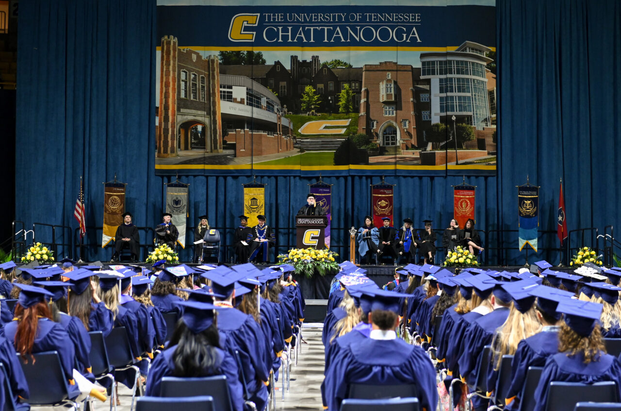 Undergrad graduation, ceremony 1 of 4, Friday, May 6, 2022 in McKenzie Arena.