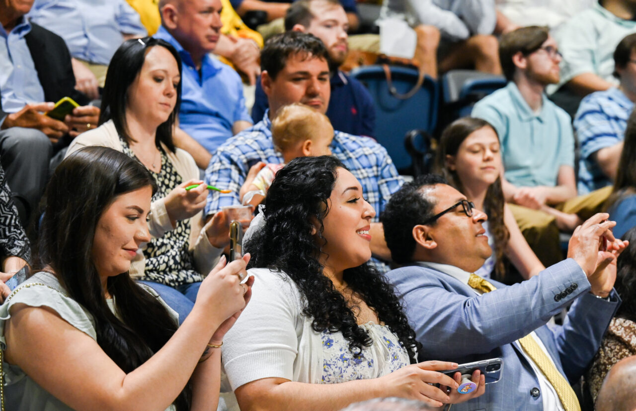 Undergrad graduation, ceremony 1 of 4, Friday, May 6, 2022 in McKenzie Arena.