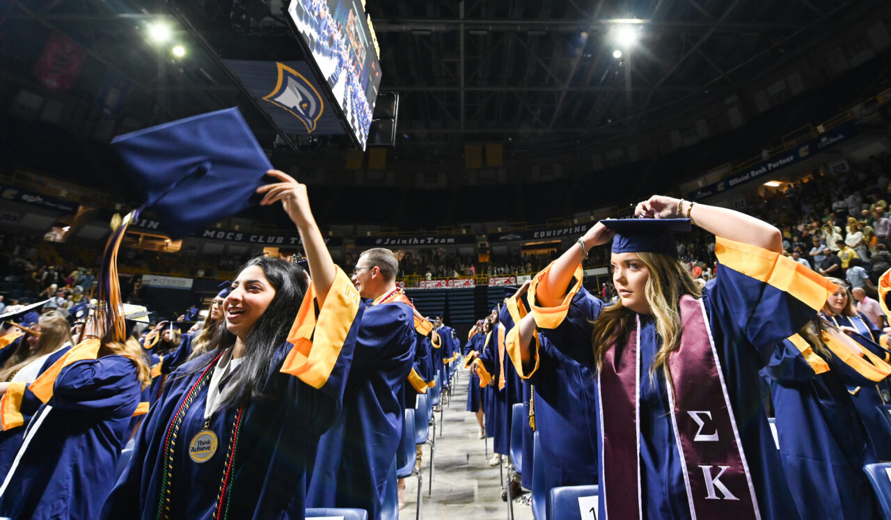 Undergrad graduation, ceremony 1 of 4, Friday, May 6, 2022 in McKenzie Arena.