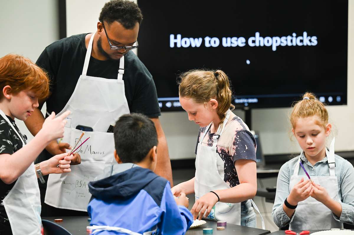 Making chopsticks