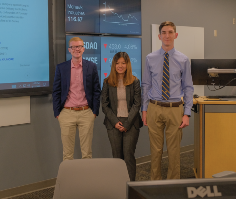 SMILE Fund members Jackson Howard, Kim Hoang Do and Justin Martin