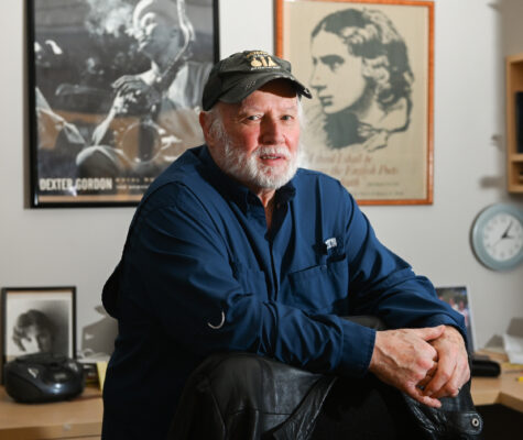 Richard Jackson, a professor of English and creative writing who—after more than four decades at UTC, retired following the 2021-2022 academic year.