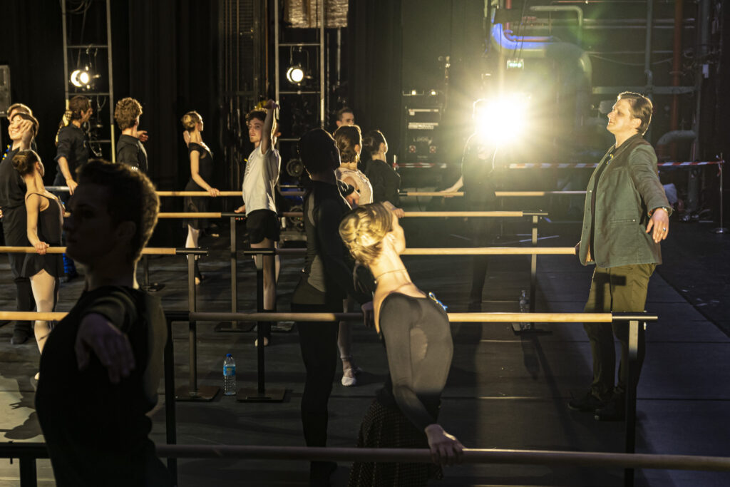 Artistic Director Ivan Kozlov and artists of the Kyiv City Ballet. Photo courtesy of Kyiv City Ballet.