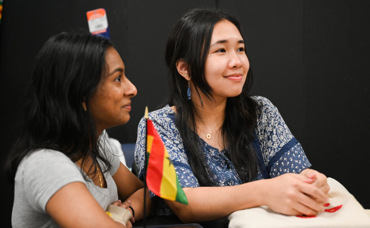 International Student Welcome, Tuesday, Aug. 23, 2022 in the Multicultural Center.
