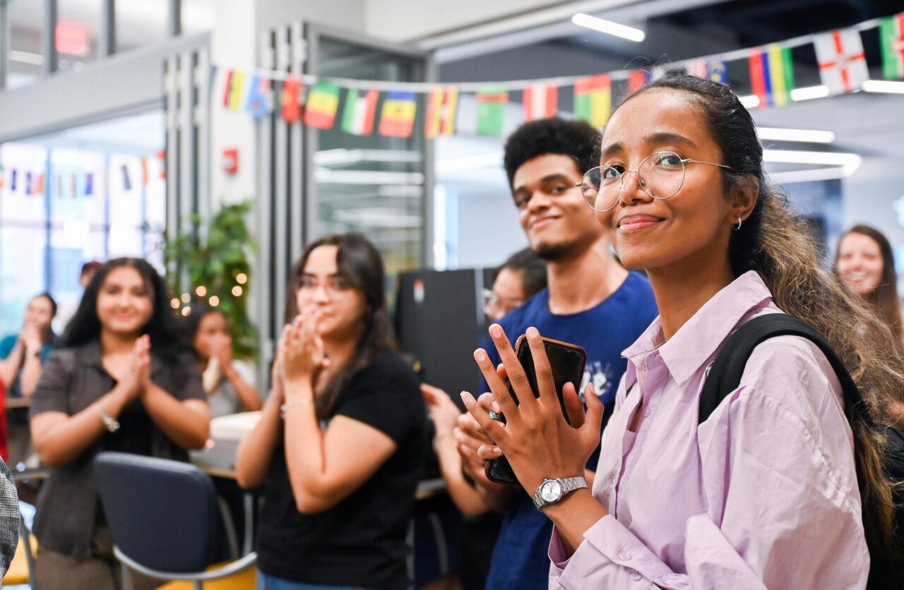 International Student Welcome, Tuesday, Aug. 23, 2022 in the Multicultural Center.