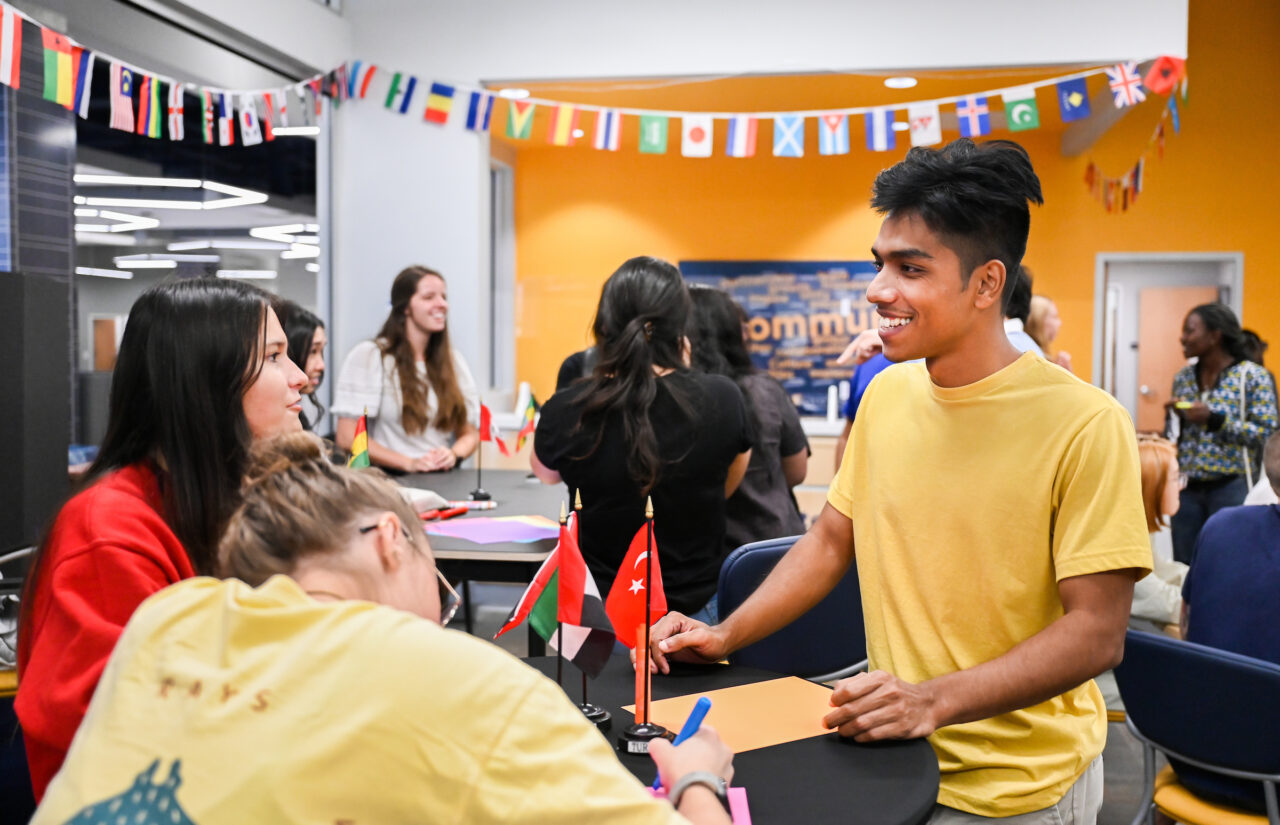 International Student Welcome, Tuesday, Aug. 23, 2022 in the Multicultural Center.