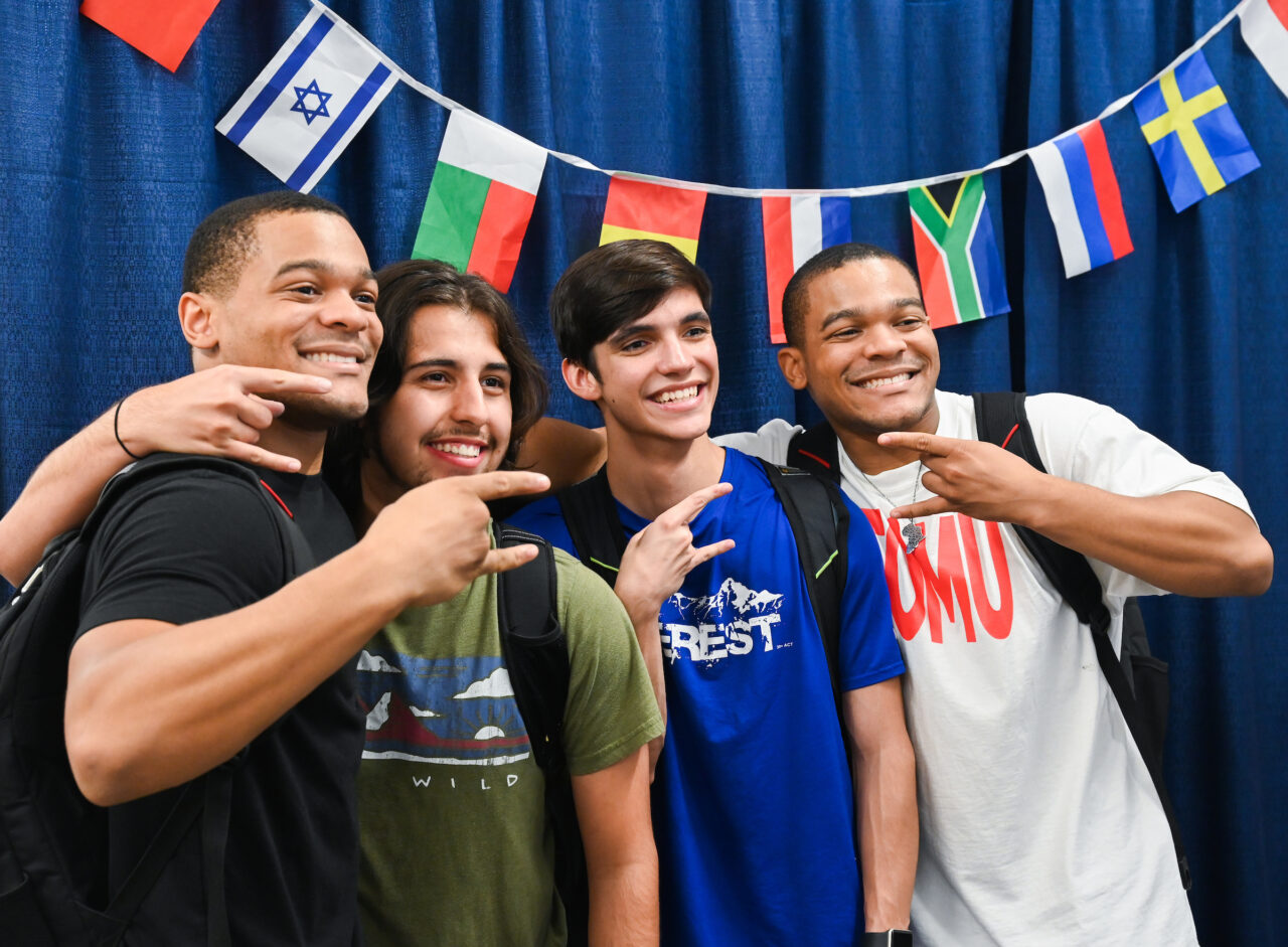 International Student Welcome, Tuesday, Aug. 23, 2022 in the Multicultural Center.