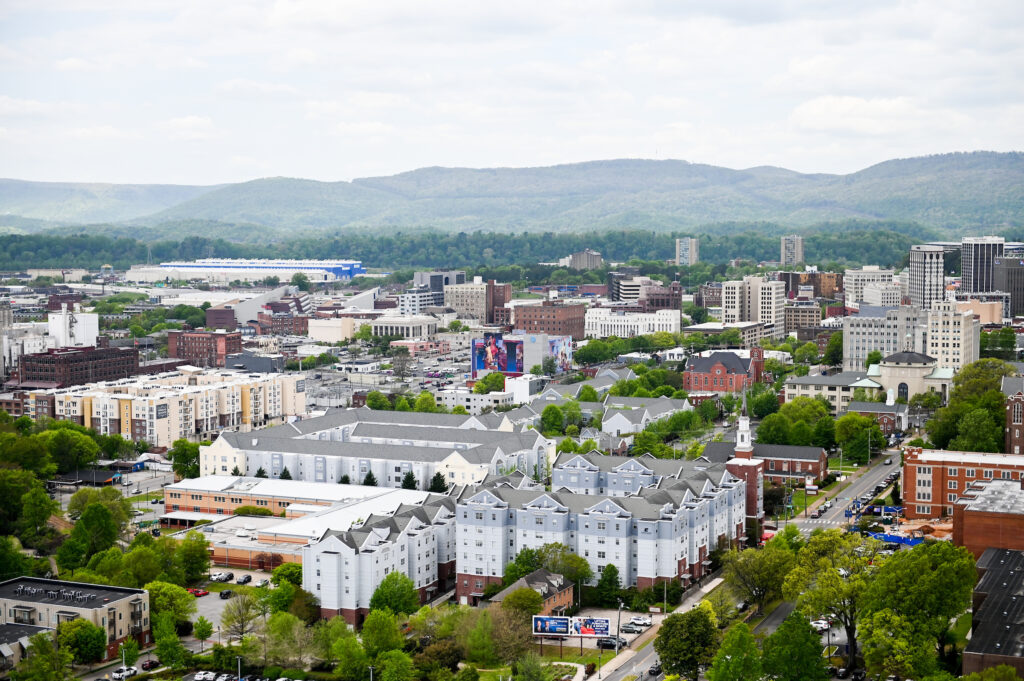 UTC, from above