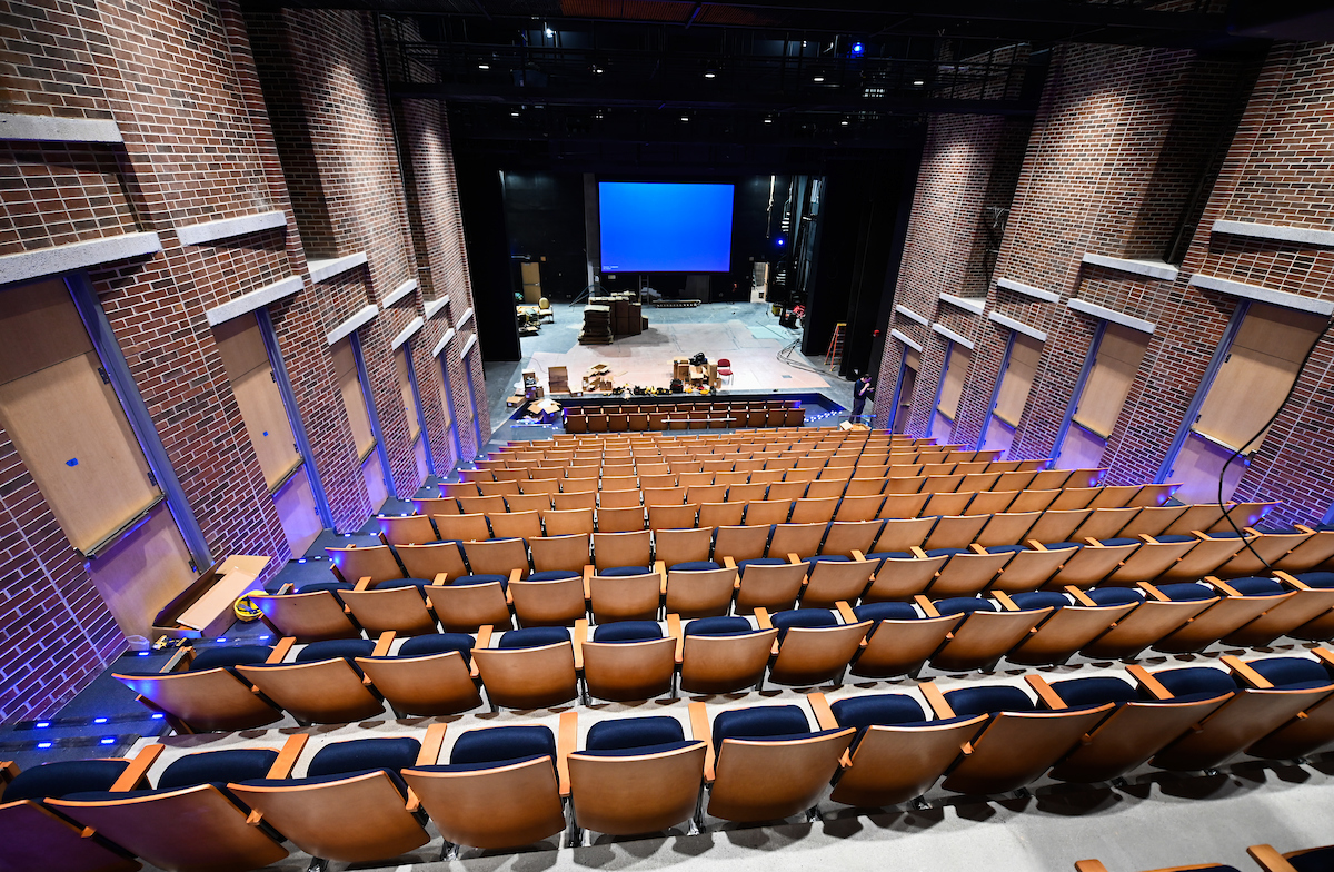 In 2020, the Dorothy Hackett Ward Theatre undergoes renovation.