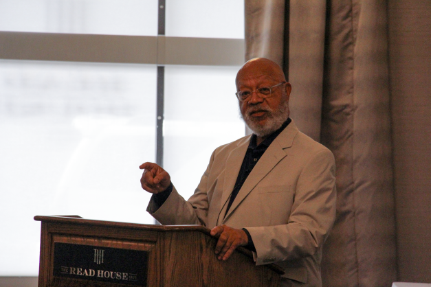 Harold Black, professor emeritus of finance at the UT Knoxville Haslam College of Business, was one of the speakers at the recent academic conference bearing his name.