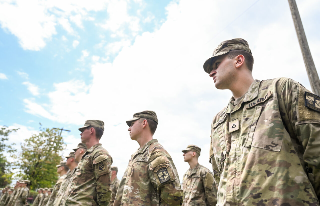 Military Science, Thursday, Aug. 25, 2022 on Chamberlain Field.