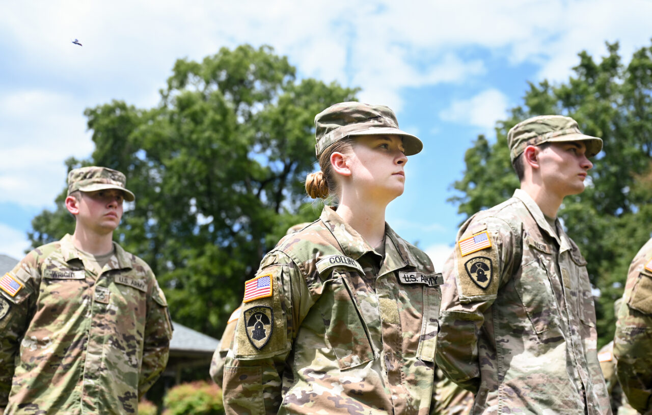 Military Science, Thursday, Aug. 25, 2022 on Chamberlain Field.