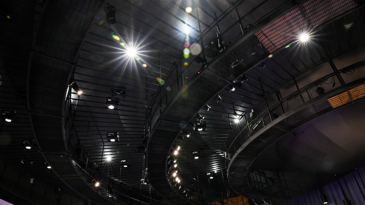 The Roland Hayes Concert Hall and Dorothy Ward Theater have new lighting systems, some of which is computer controlled with state-of-art lighting.