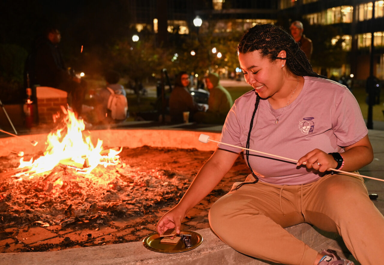 SGA Bonfire, Monday, Oct. 24, 2022 on Chamberlain Field.