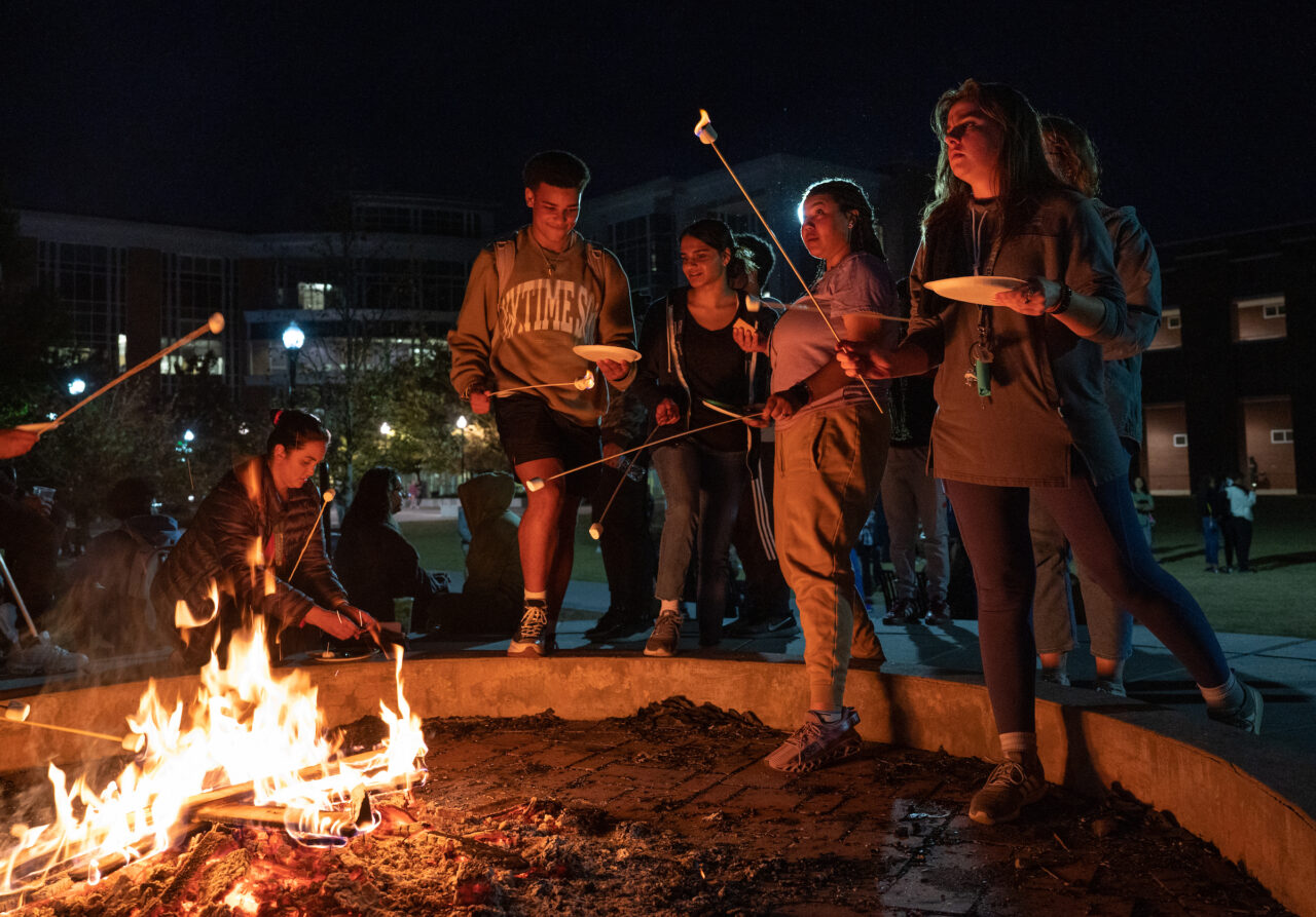 SGA Bonfire, Monday, Oct. 24, 2022 on Chamberlain Field.