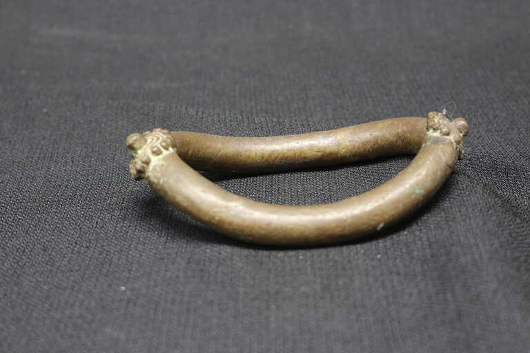 This manila is thought to be made by Tuareg and Johansson people from the Sokoto province in Nigeria.