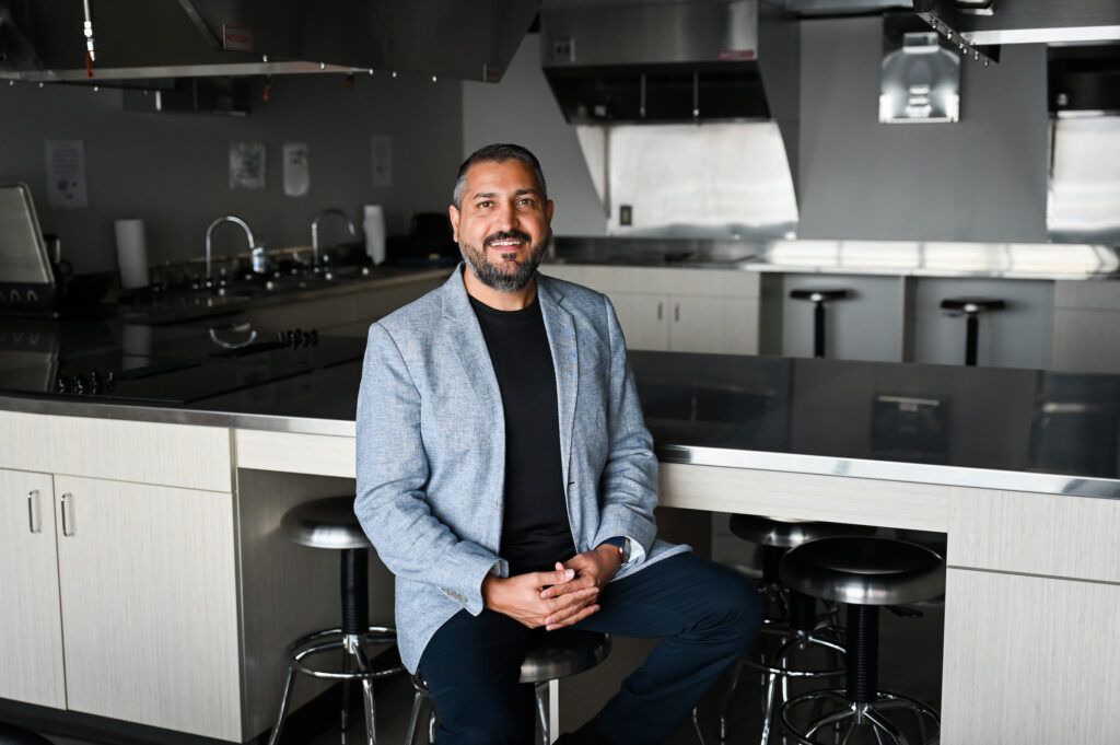 Dr. Amir Alakaam, associate professor in the UTC Department of Health and Human Performance and director of the Master of Public Health program. Photo by Angela Foster.