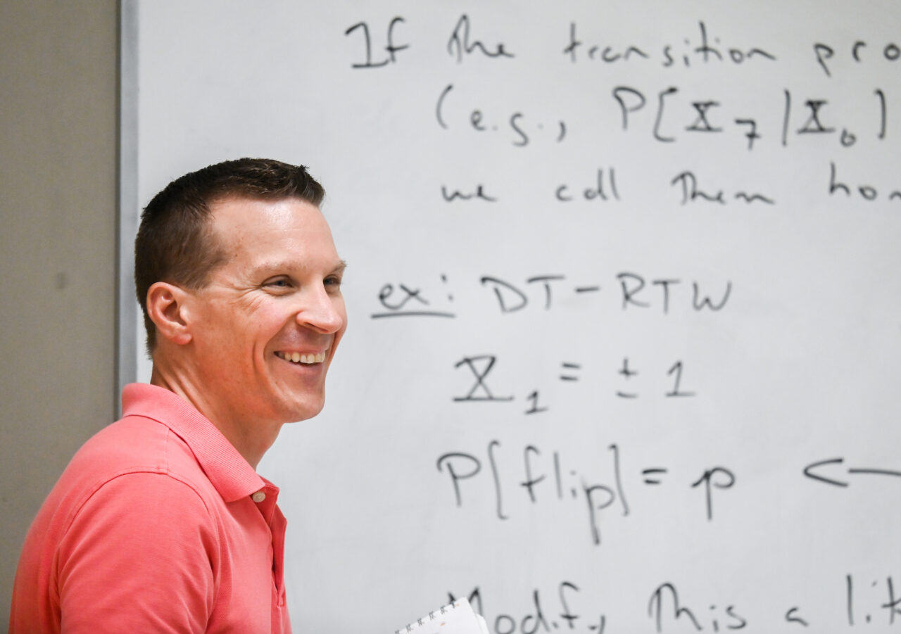 UC Foundation Associate Professor of Electrical Engineering Don Reising joined the UTC faculty in 2014. Photo by Angela Foster.