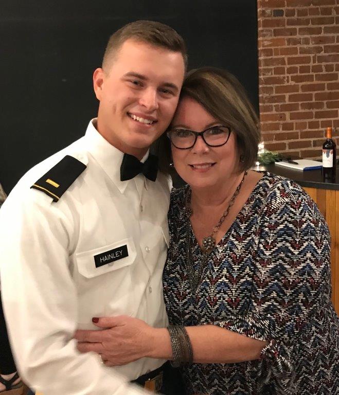 Gage Hainley and Mrs. Pelfrey