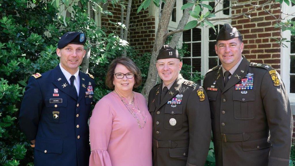 LTC Howe,Michelle,CPT Herink,COL Clemmer Commissioning