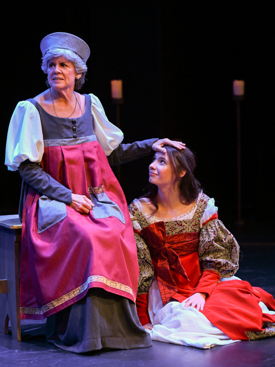 Romeo and Juliet rehearsal, Monday, Nov. 14, 2022 in the Ward Theatre.