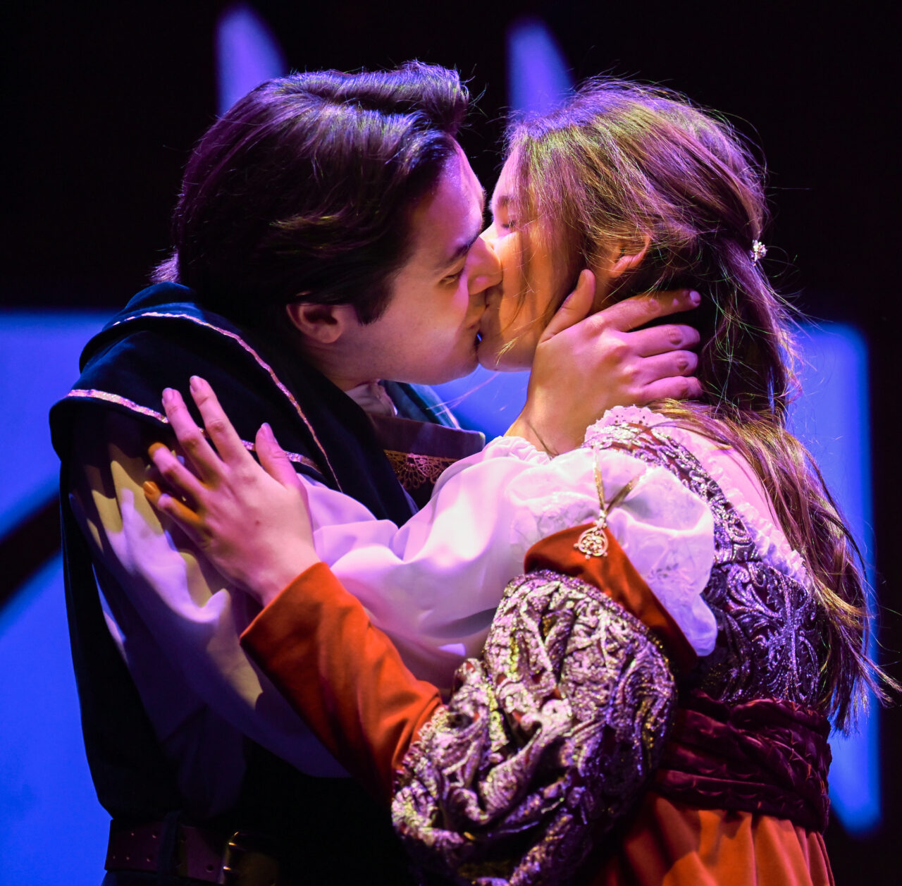 Romeo and Juliet rehearsal, Monday, Nov. 14, 2022 in the Ward Theatre.