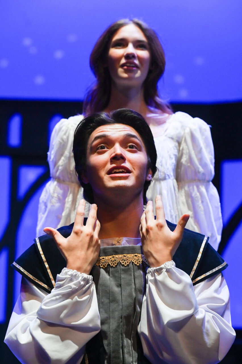 Romeo and Juliet rehearsal, Monday, Nov. 14, 2022 in the Ward Theatre.