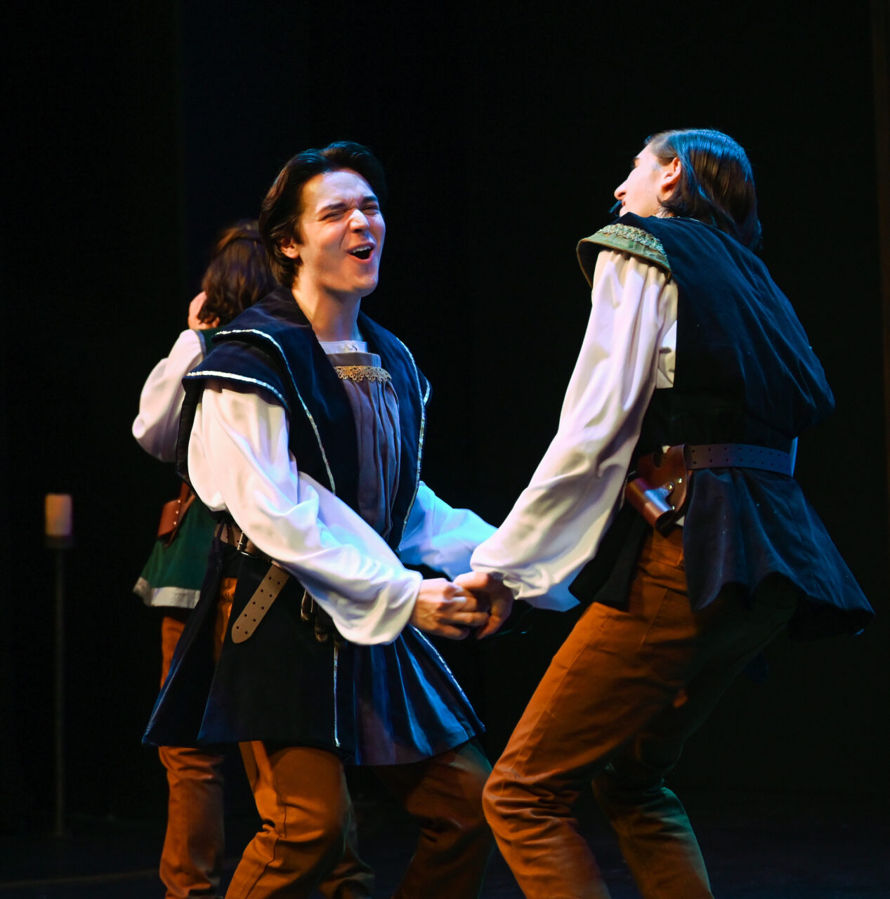 Romeo and Juliet rehearsal, Monday, Nov. 14, 2022 in the Ward Theatre.