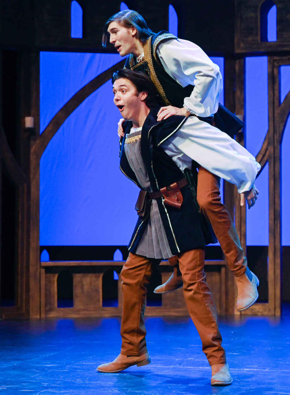 Romeo and Juliet rehearsal, Monday, Nov. 14, 2022 in the Ward Theatre.