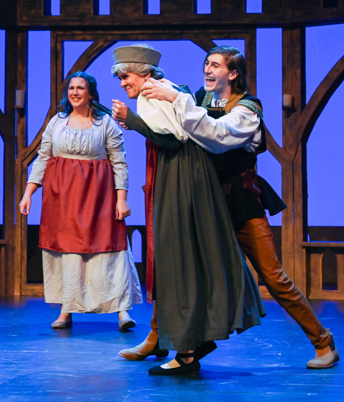 Romeo and Juliet rehearsal, Monday, Nov. 14, 2022 in the Ward Theatre.