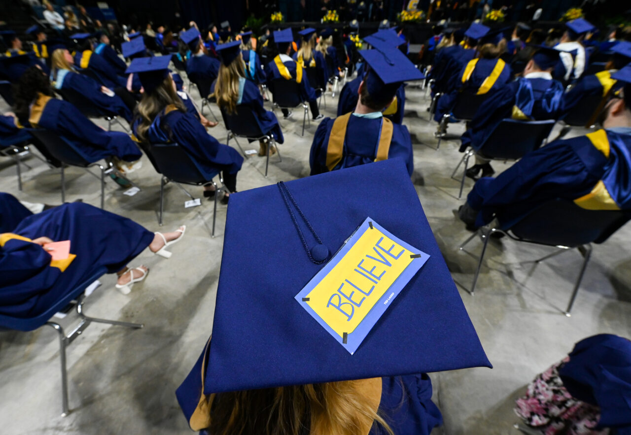 Graduate commencement, Friday, Dec. 16, 2022 in McKenzie Arena.