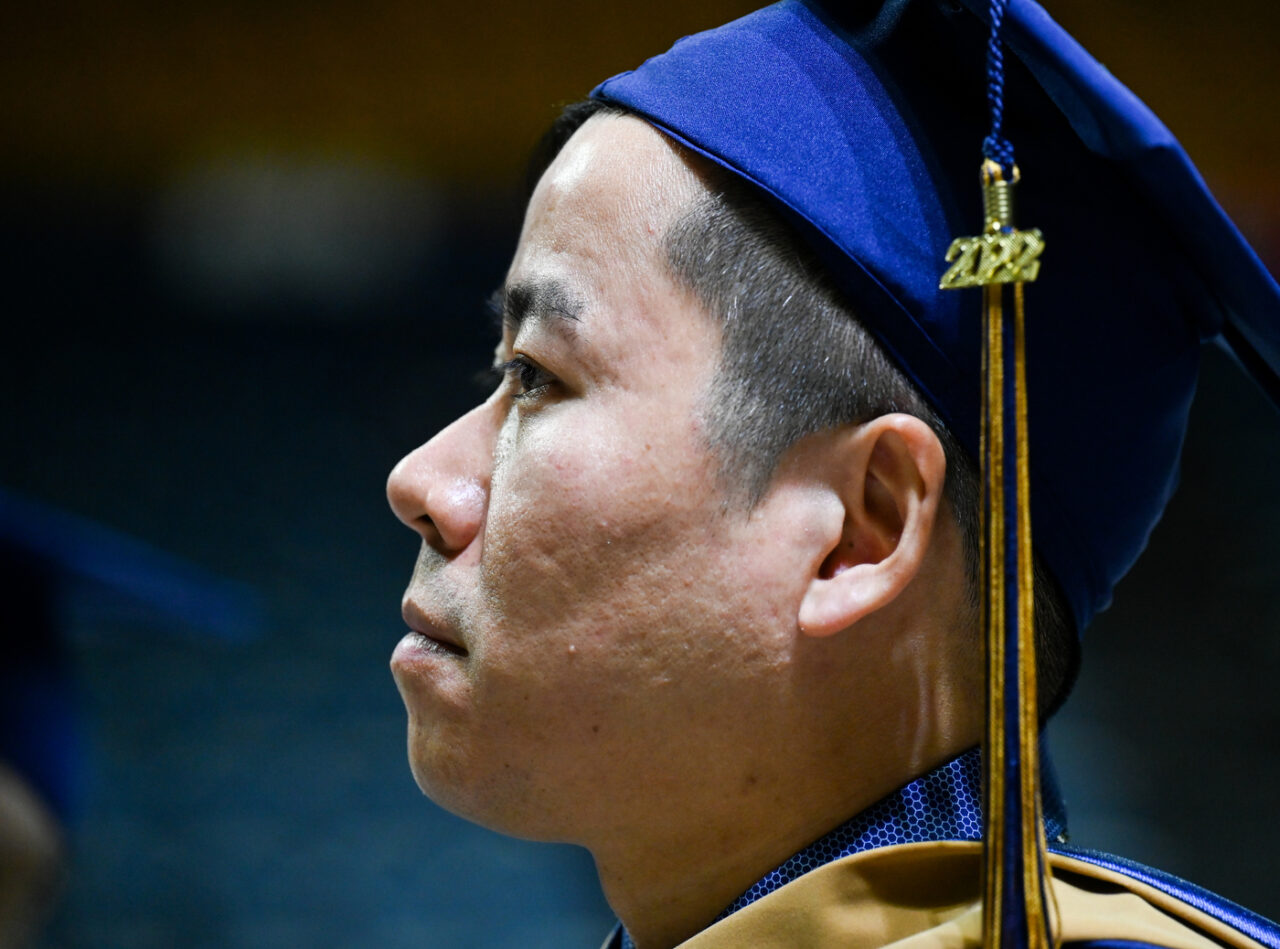 Graduate commencement, Friday, Dec. 16, 2022 in McKenzie Arena.