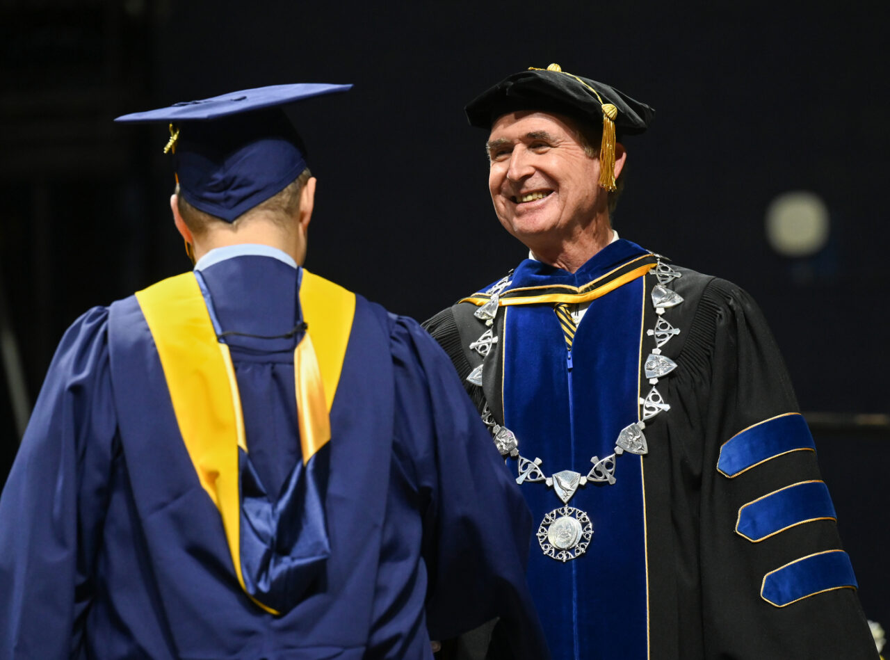 Graduate commencement, Friday, Dec. 16, 2022 in McKenzie Arena.