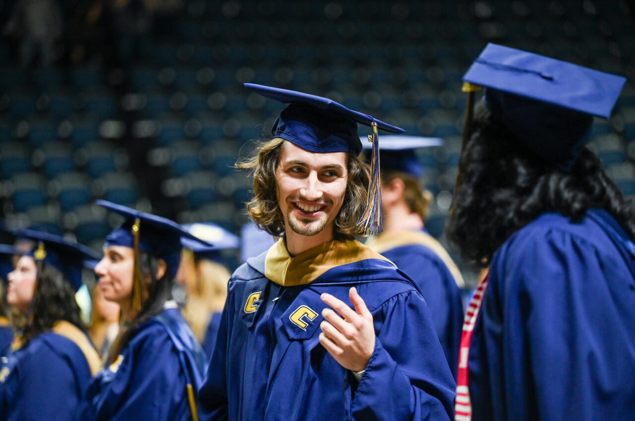 Graduate commencement, Friday, Dec. 16, 2022 in McKenzie Arena.