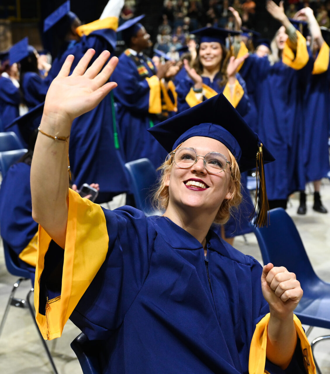 Undergraduate commencement, Saturday, Dec. 17, 2022 in McKenzie Arena.