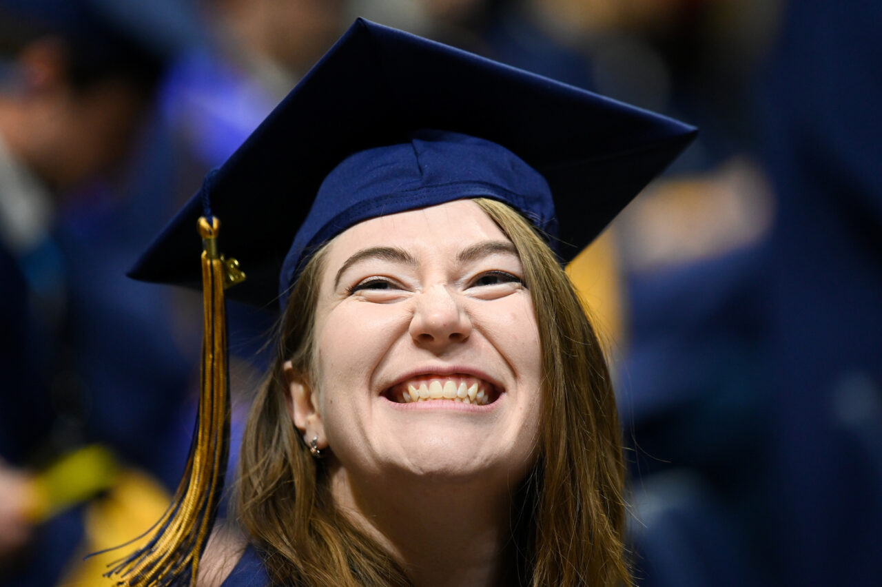 Undergraduate commencement, Saturday, Dec. 17, 2022 in McKenzie Arena.