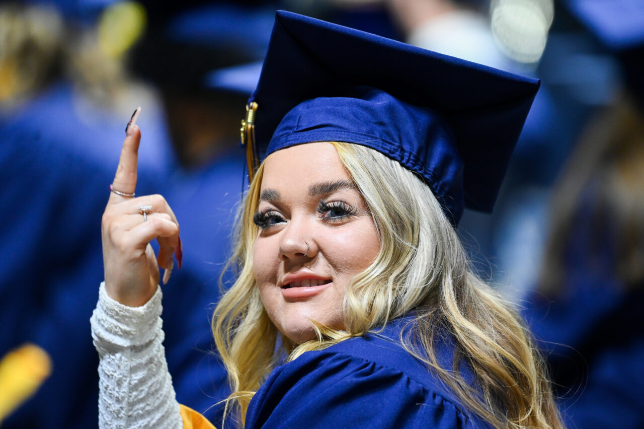 Undergraduate commencement, Saturday, Dec. 17, 2022 in McKenzie Arena.