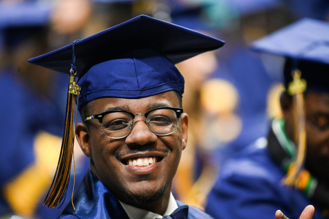 Undergraduate commencement, Saturday, Dec. 17, 2022 in McKenzie Arena.