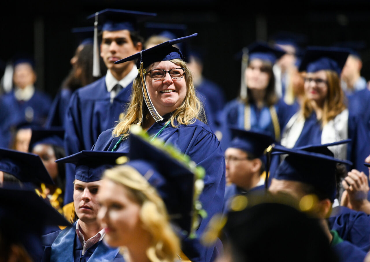 Undergraduate commencement, Saturday, Dec. 17, 2022 in McKenzie Arena.