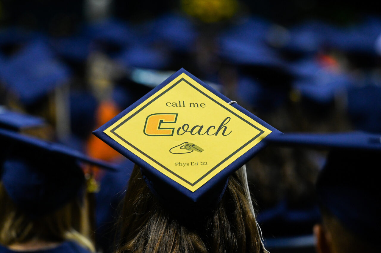 Second Undergraduate commencement, Saturday, Dec. 17, 2022 in McKenzie Arena.